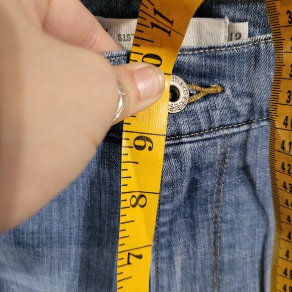 WOMANS LEVIS 515 BOOTCUT JEANS SZ 12 - Picture 9 of 10